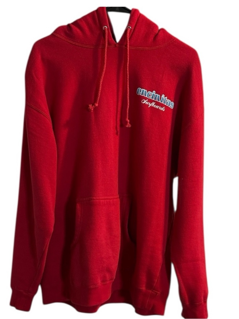 Encinitas Sweatshirt Lg Hooded Sweatshirt Classic Pullover Unisex